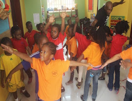 Kindy Drama starts at the British International School (BIS) in Accra - Ghana