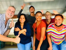 Africa Director, Alan Montanaro, hits Windhoek running with an incredible training - Namibia